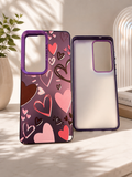 Purple Hearts Phone Case For Samsung Galaxy S26 Ultra