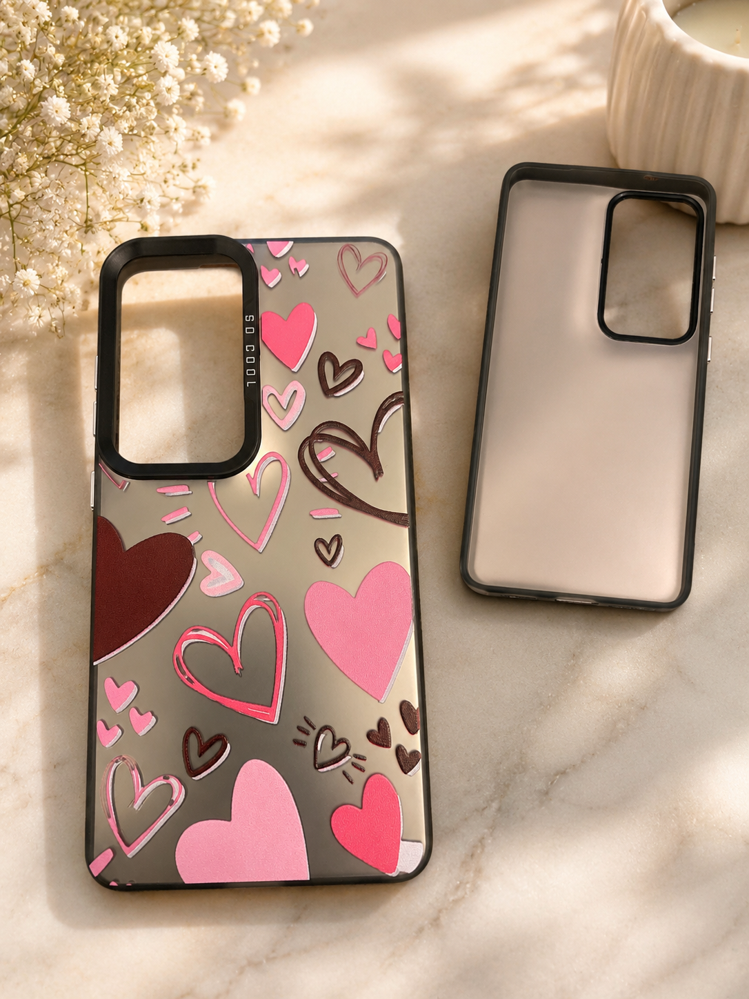 Heart Design Phone Case For Samsung Galaxy S26 Ultra