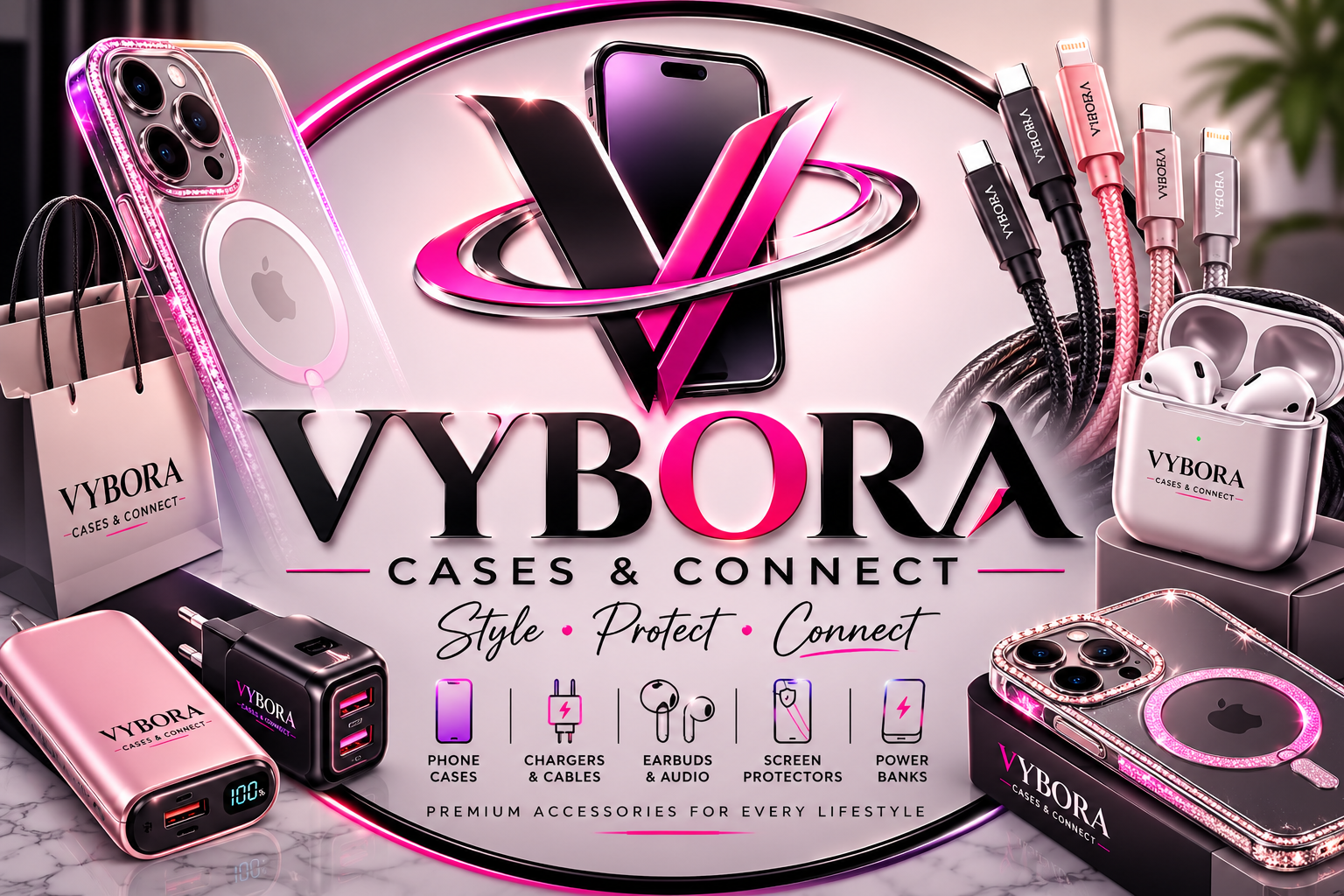 VYBORA CASES & CONNECT